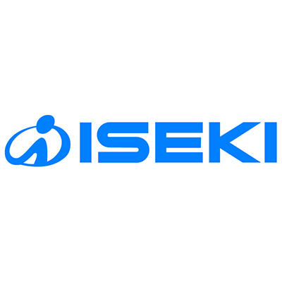Iseki Logo - blue text and icon